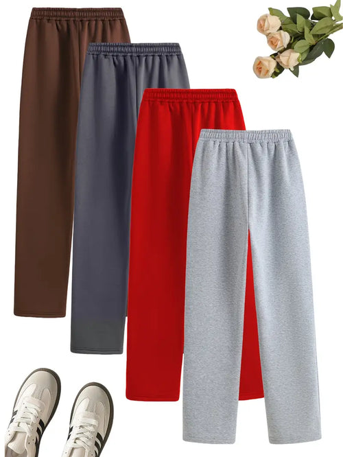 4 PCS Premium  Women Trending Trousers